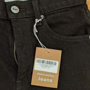 Reformation Black Liza Jeans 23